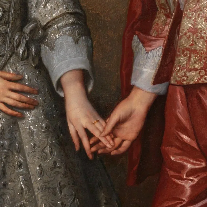 Guillaume Ii Prince D'Orange Et Son Épouse Marie Stuart Anthony van Dyck