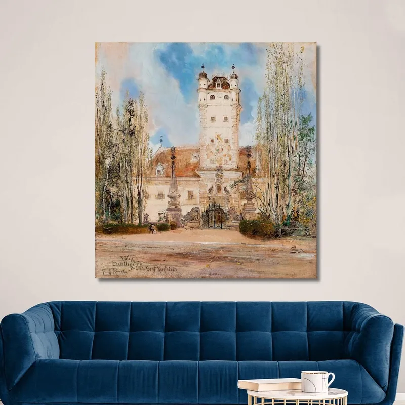 Castello Di Greillenstein Anton Romako