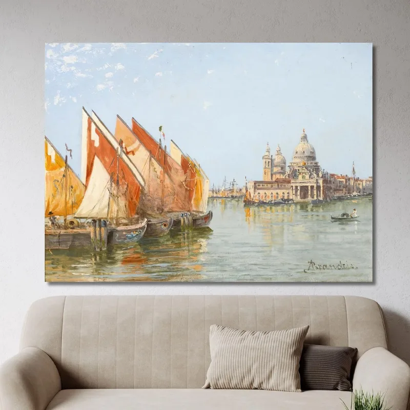 Fischerboote Venedig Antonietta Brandeis