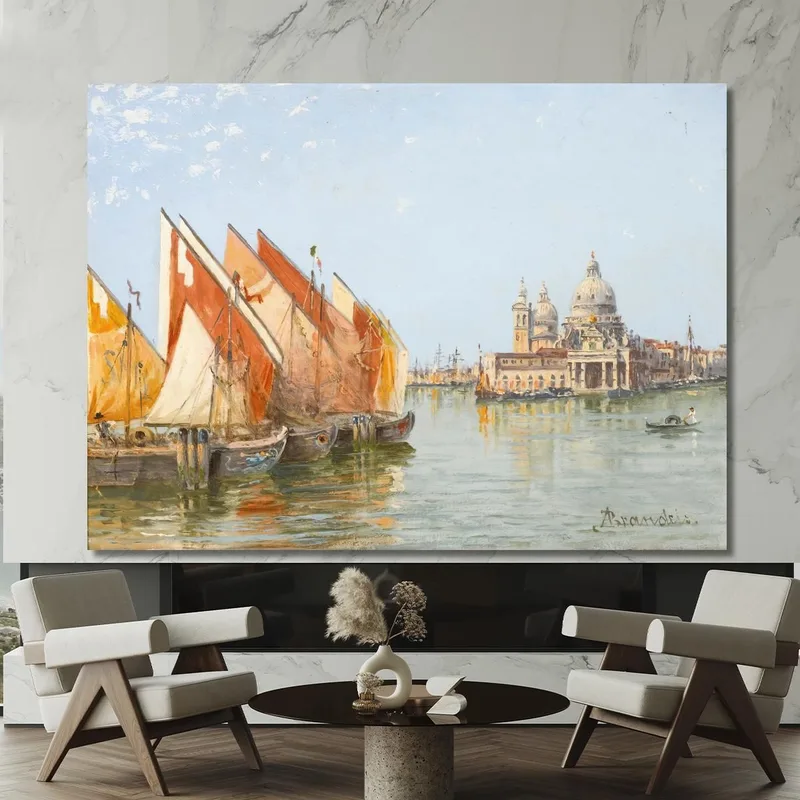 Fischerboote Venedig Antonietta Brandeis