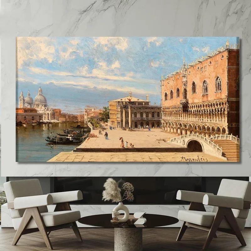 Der Dogenpalast Venedig Antonietta Brandeis