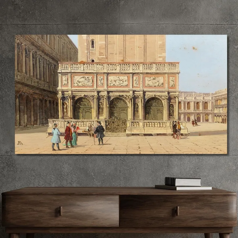 La Logia En La Piazza Di Marco Antonietta Brandeis