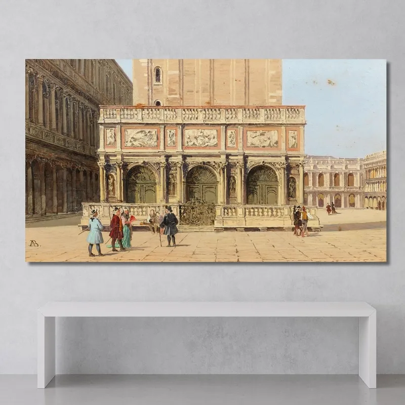 La Logia En La Piazza Di Marco Antonietta Brandeis