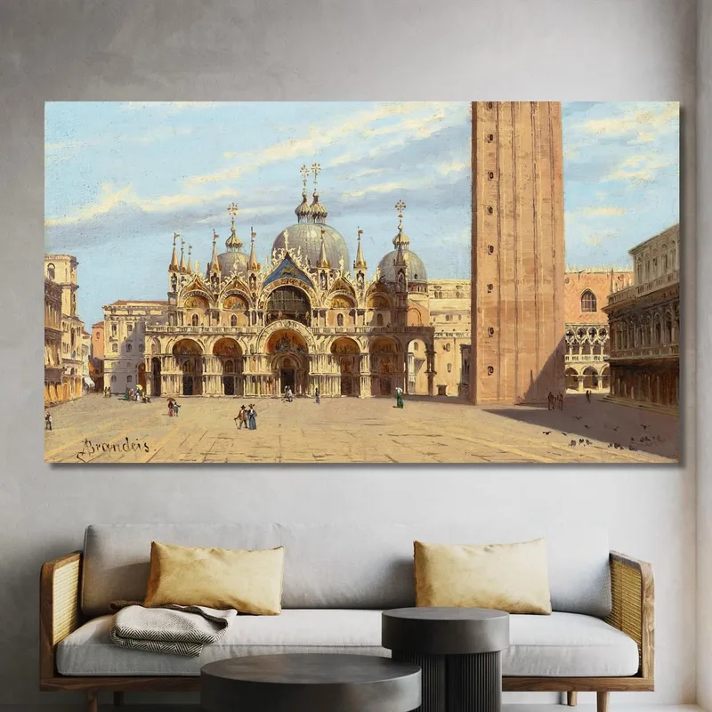 Piazza San Marco Venedig Antonietta Brandeis
