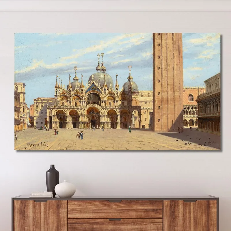 Piazza San Marco Venedig Antonietta Brandeis