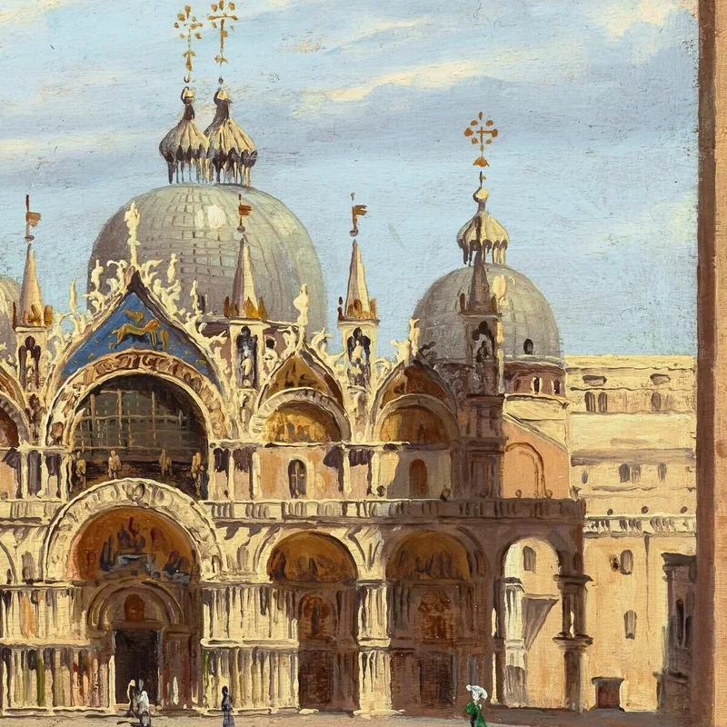 Piazza San Marco Venedig Antonietta Brandeis