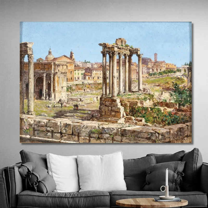 Rome Il Foro Romano Roma' Antonietta Brandeis