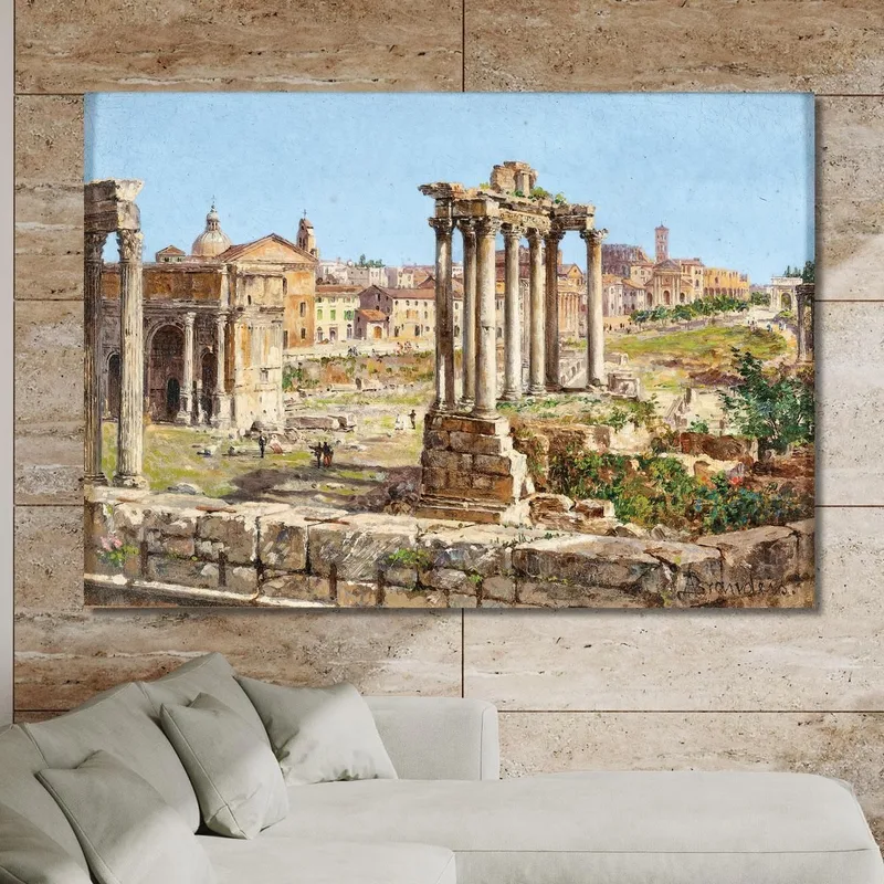 Rome Il Foro Romano Roma' Antonietta Brandeis