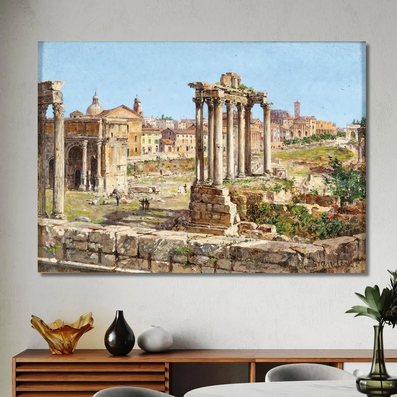 Rome Il Foro Romano Roma' Antonietta Brandeis