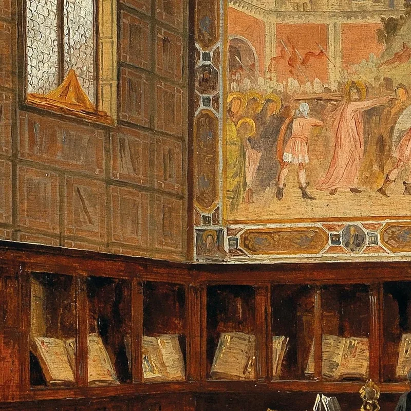Sakristei Von S. Croce Florenz Antonietta Brandeis