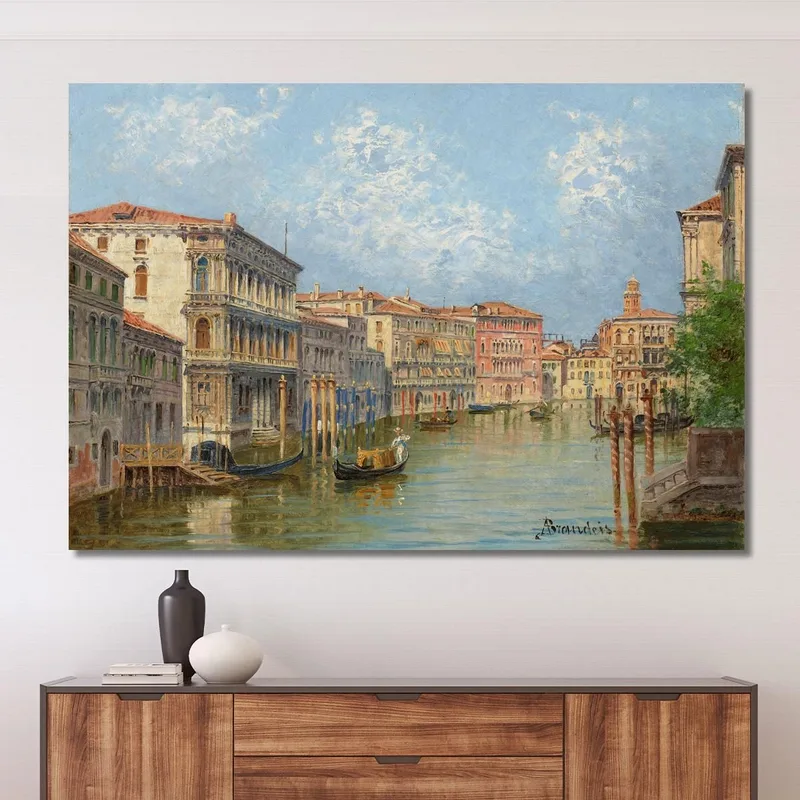 Il Canal Grande Venezia Antonietta Brandeis