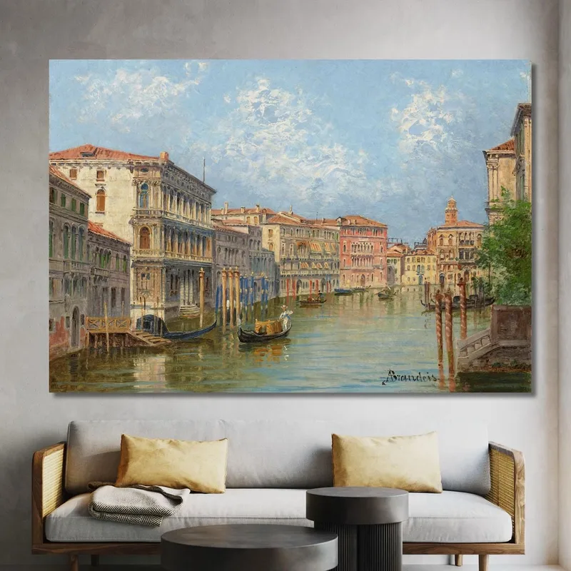 Il Canal Grande Venezia Antonietta Brandeis
