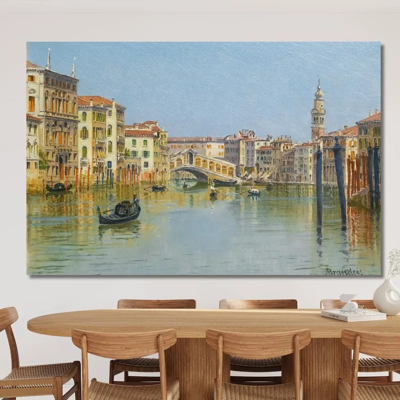Il Ponte Di Rialto Venezia Antonietta Brandeis