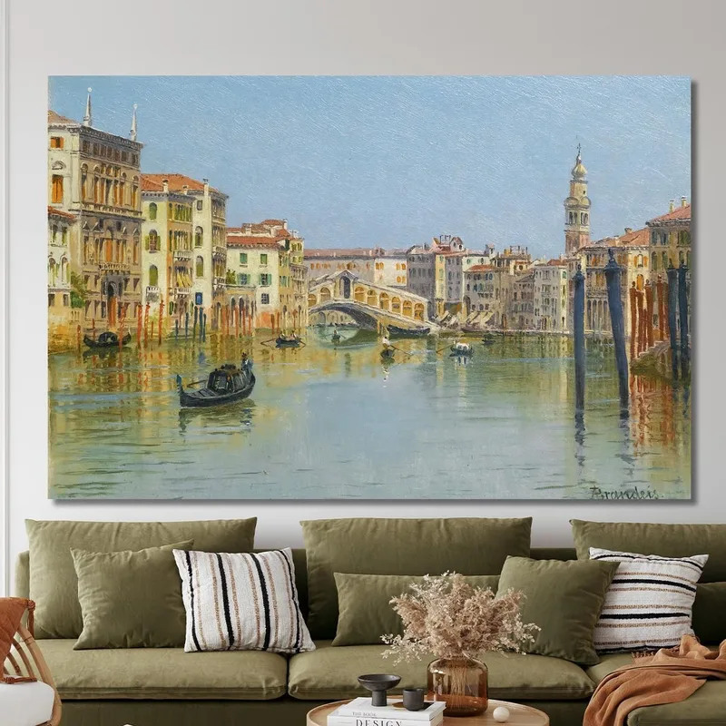Il Ponte Di Rialto Venezia Antonietta Brandeis