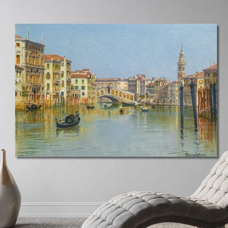 Il Ponte Di Rialto Venezia Antonietta Brandeis