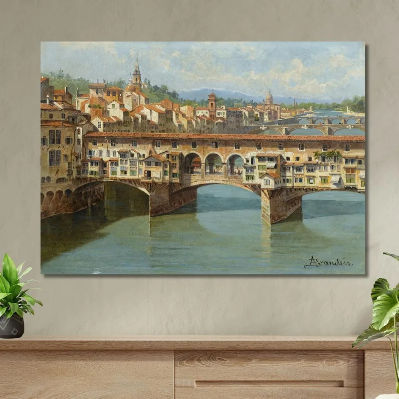 Il Ponte Vecchio Firenze Antonietta Brandeis