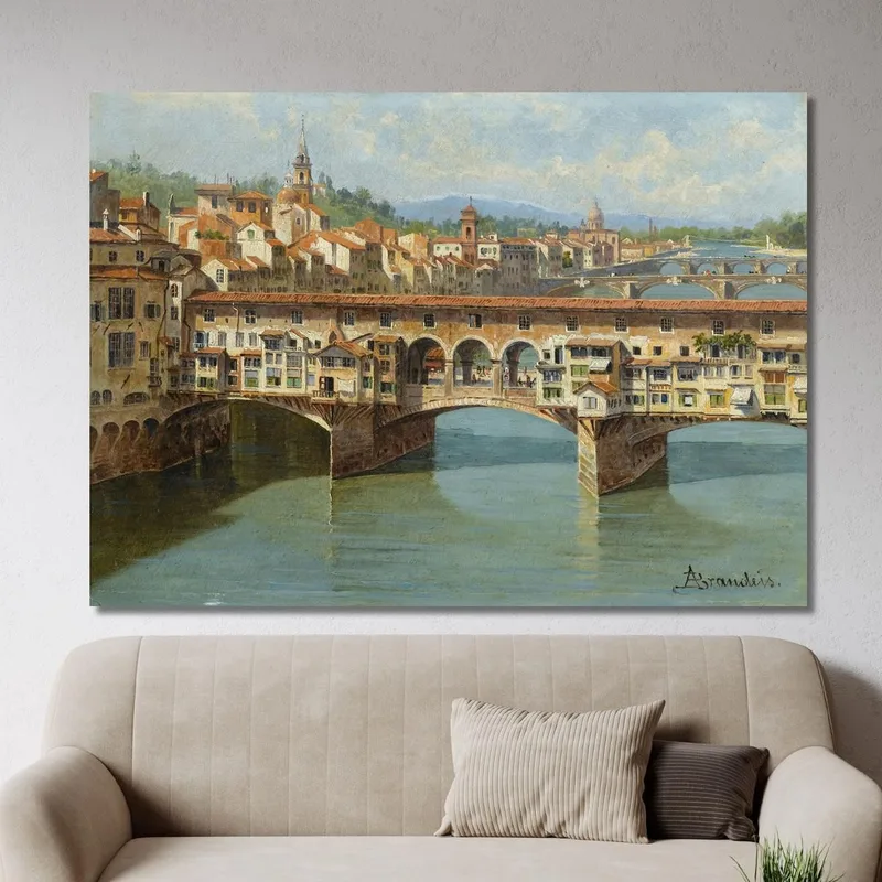 Il Ponte Vecchio Firenze Antonietta Brandeis