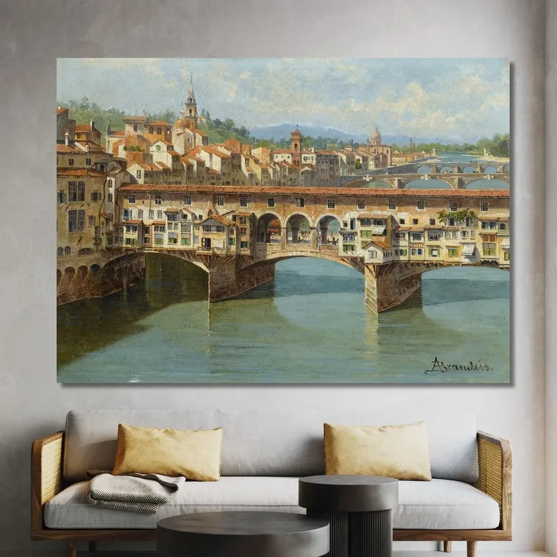 Il Ponte Vecchio Firenze Antonietta Brandeis