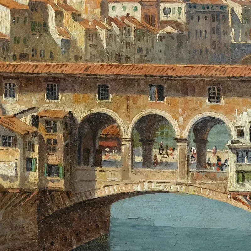 Il Ponte Vecchio Firenze Antonietta Brandeis