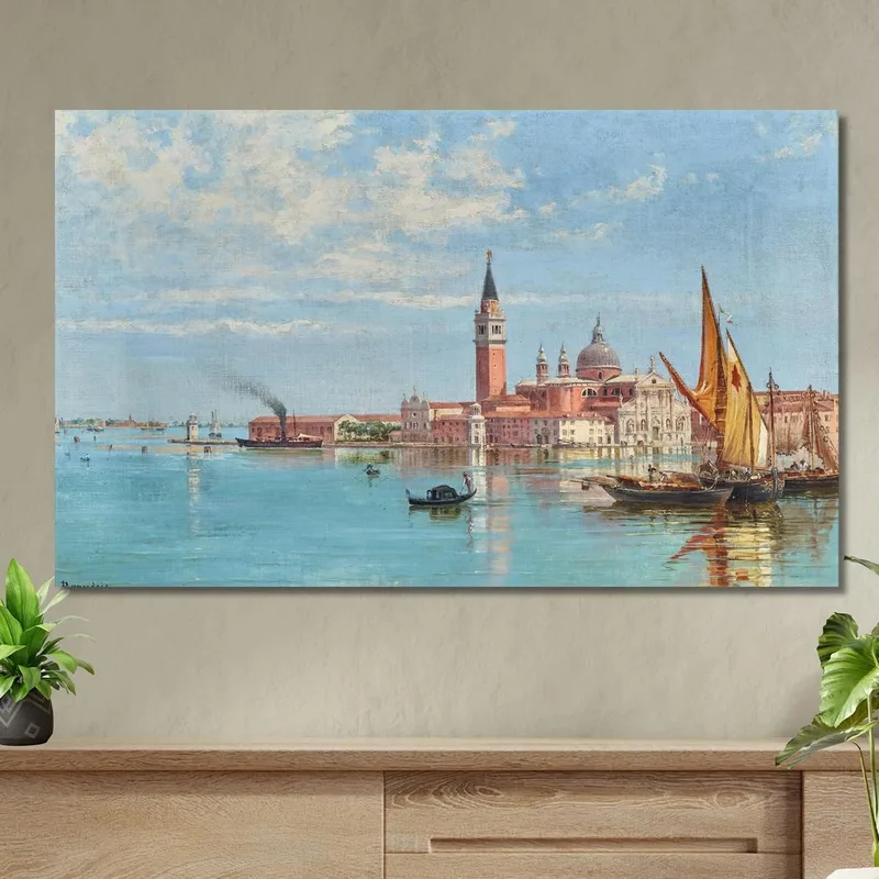 Venice A View Of San Giorgio Maggiore Antonietta Brandeis