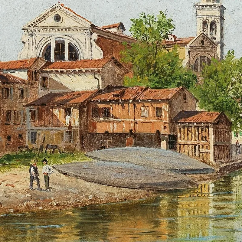 Saint Trovaso Venise Antonietta Brandeis