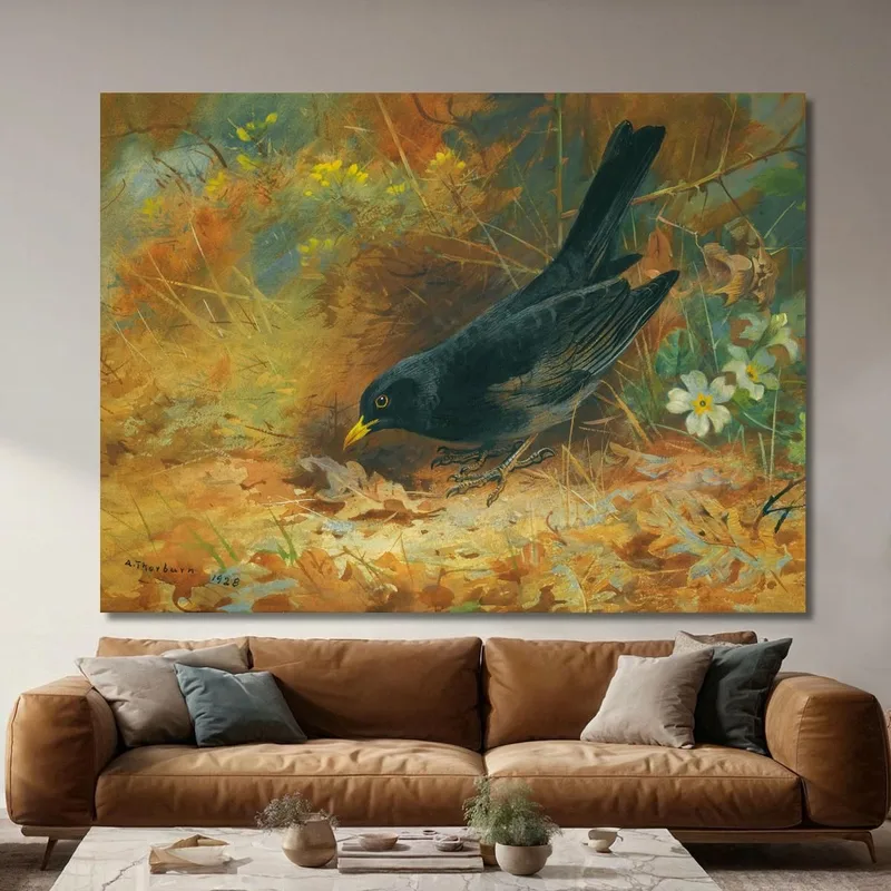 Blackbird Archibald Thorburn