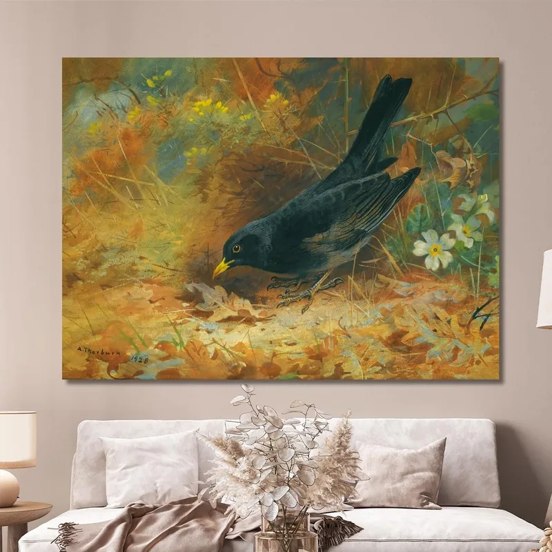 Blackbird Archibald Thorburn