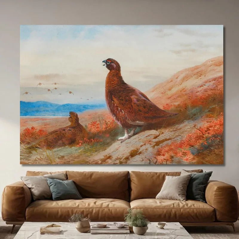 The Challenge Archibald Thorburn
