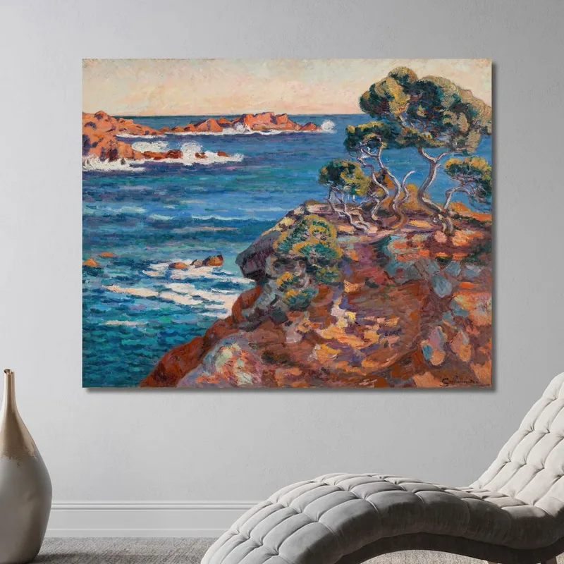 Bord De Mer À Agay Armand Guillaumin