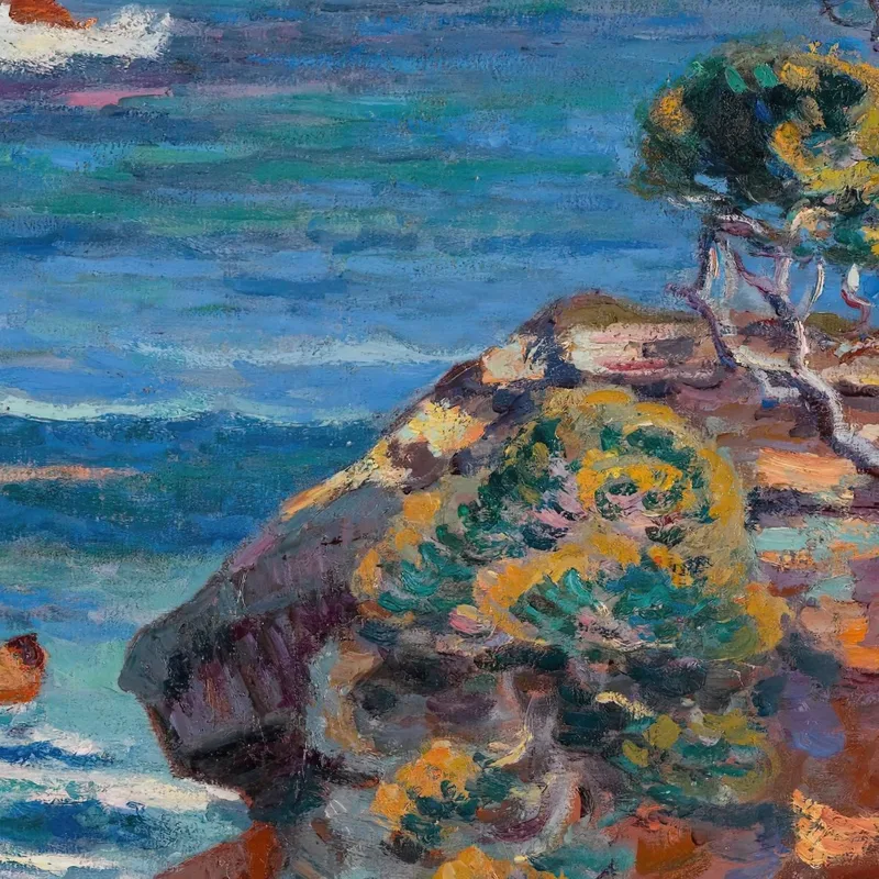 Bord De Mer À Agay Armand Guillaumin