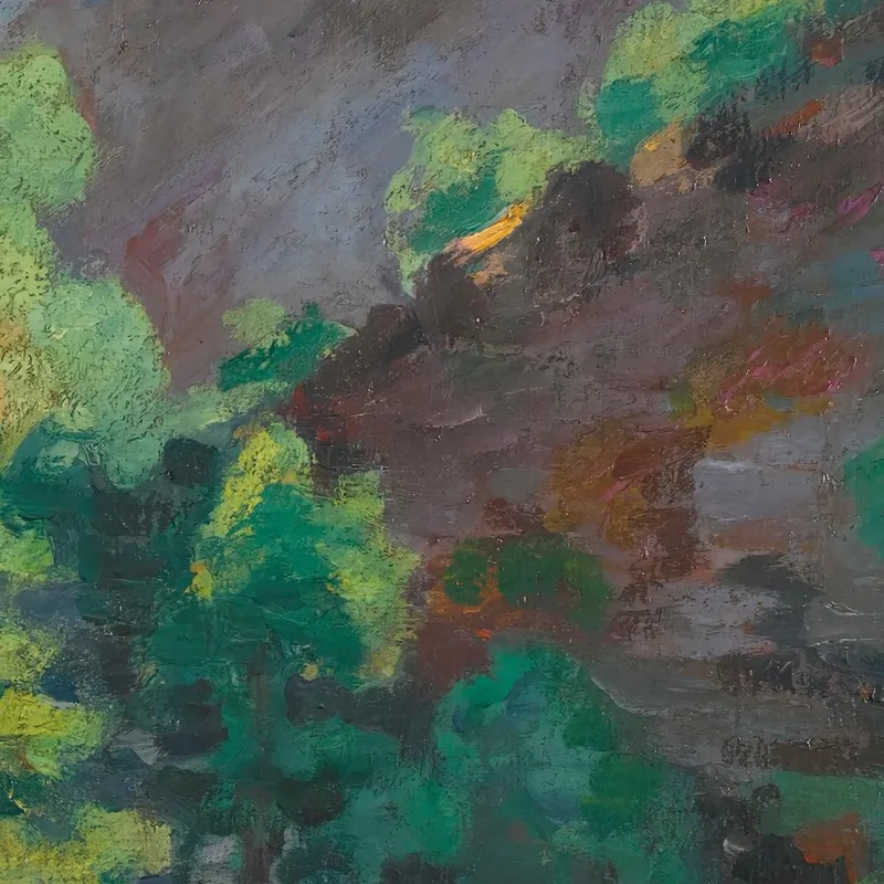 Crozant Le Ravin De La Sedelle À La Folie Armand Guillaumin