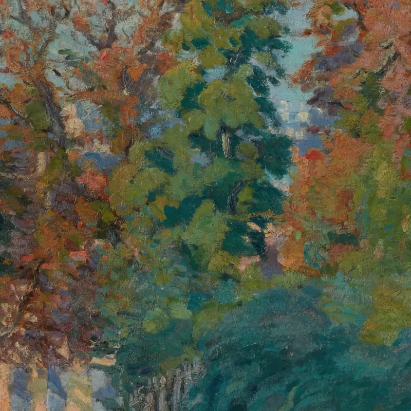 La Passeggiata, Una Strada Nell'Île-De-France Armand Guillaumin
