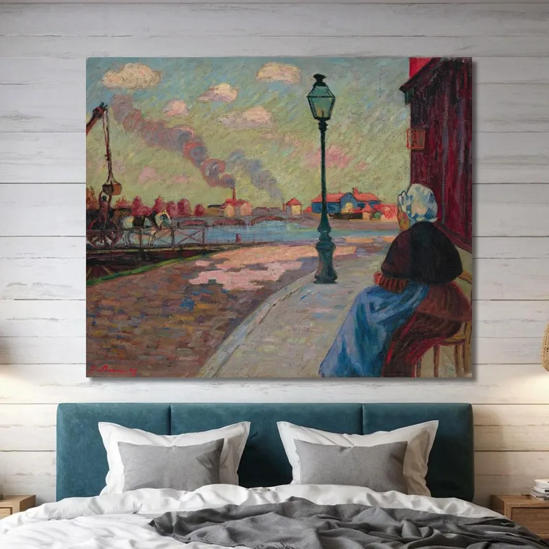 La Seine À Charenton Armand Guillaumin