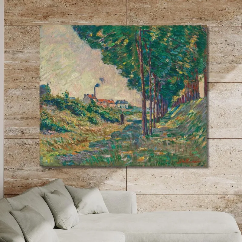 Il Sentiero Di Alaggio A Charenton, Île-De-France Armand Guillaumin