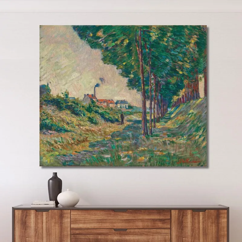 Il Sentiero Di Alaggio A Charenton, Île-De-France Armand Guillaumin