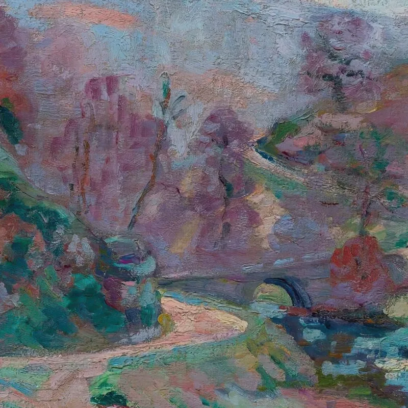 Le Pont Charraud Creuse Armand Guillaumin
