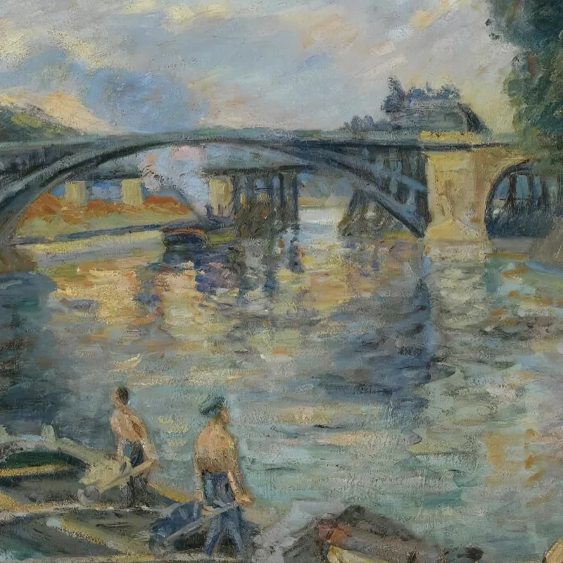 El Puente De Sully París Armand Guillaumin