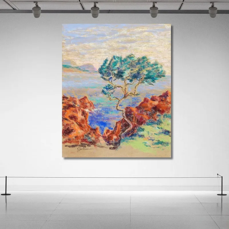 Le Trayas Paysage Du Midi Armand Guillaumin
