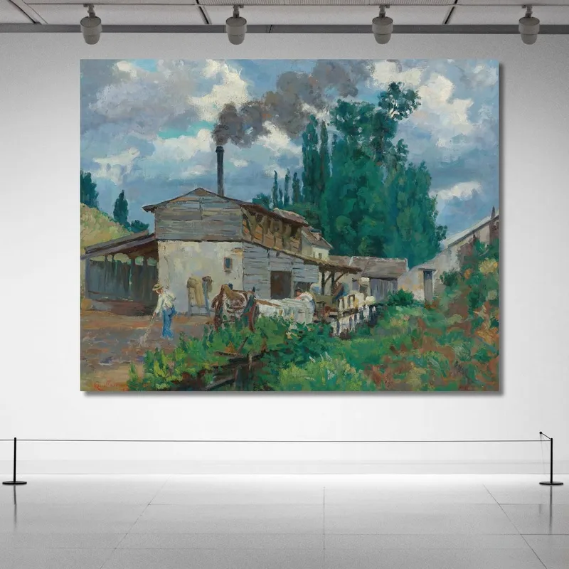 Die Ufer Der Bièvre Armand Guillaumin