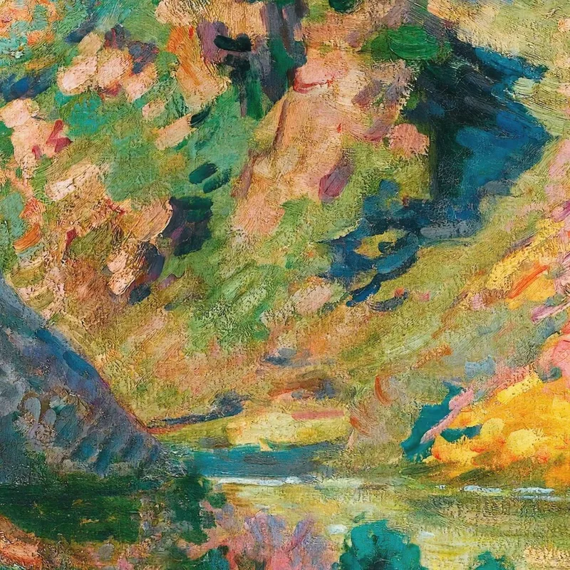 Les Carolles Valle De La Lude Armand Guillaumin