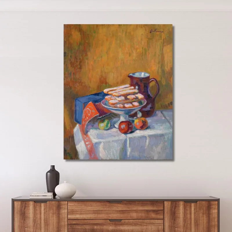 Nature Morte Aux Biscuits Armand Guillaumin