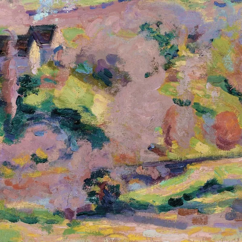 Paysage De La Creuse Au Printemps Armand Guillaumin