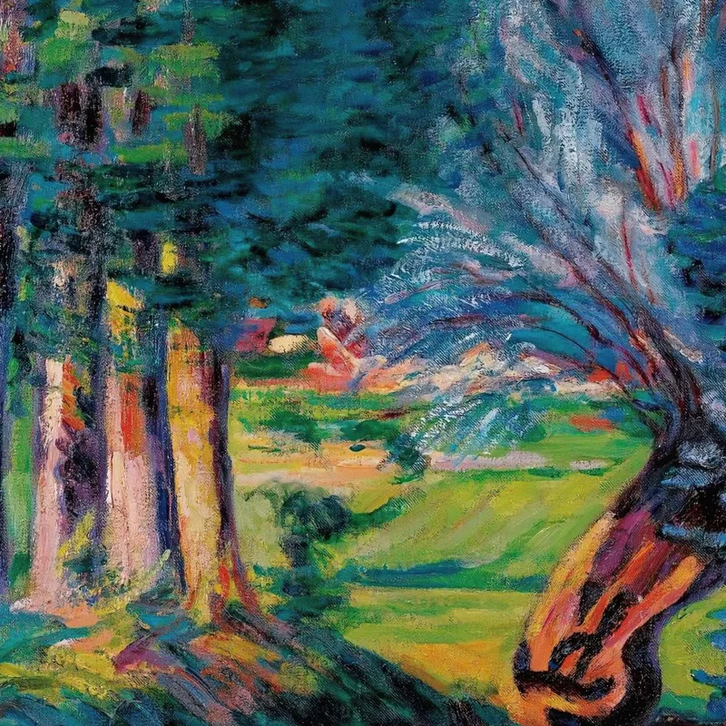 Landscape At Breuillet Armand Guillaumin