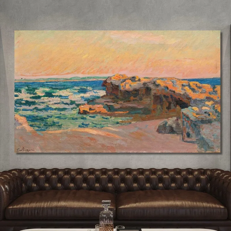 Rocher À Saint-Palais Armand Guillaumin