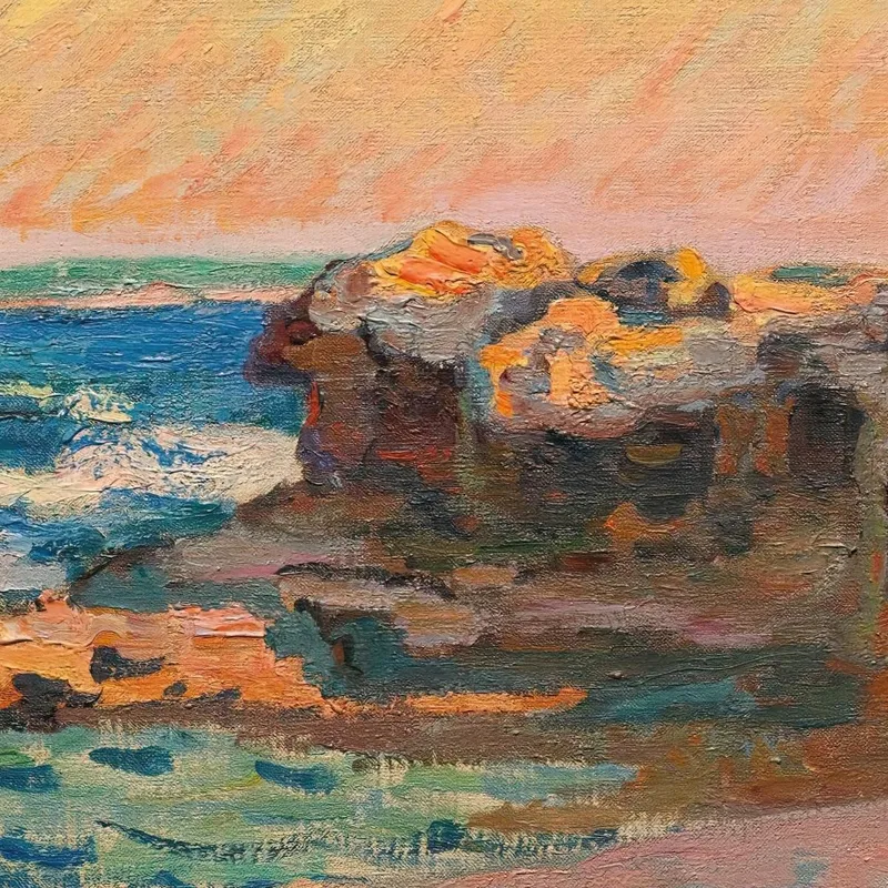 Rocher À Saint-Palais Armand Guillaumin