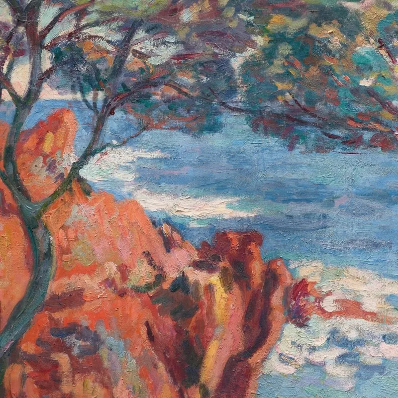 Rochers De L'Ile Besse Agay Armand Guillaumin