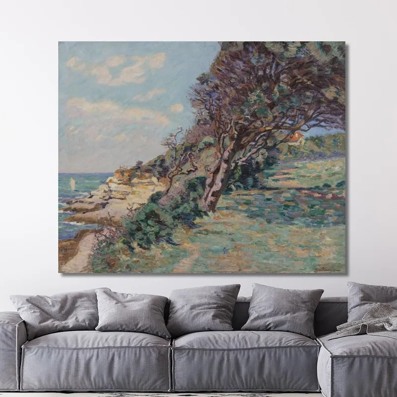 Saint-Palais La Pointe De La Douane Aout 92 10 Heures Du Matin Armand Guillaumin