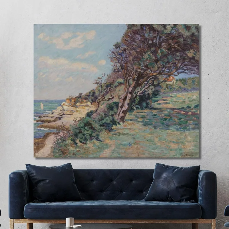 Saint-Palais La Pointe De La Douane Aout 92 10 Heures Du Matin Armand Guillaumin