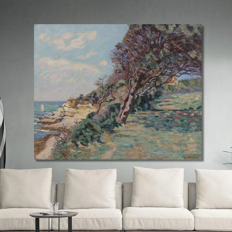 Saint-Palais La Pointe De La Douane Aout 92 10 Heures Du Matin Armand Guillaumin