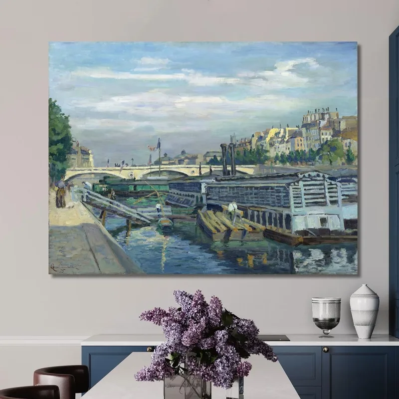 The Bridge Of Louis Philippe Armand Guillaumin